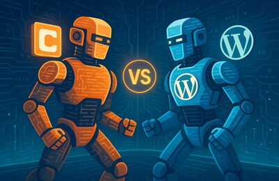 Bild zum Blog-Beitrag: Contao statt WordPress – unsere Entscheidung für Qualität und Stabilität
