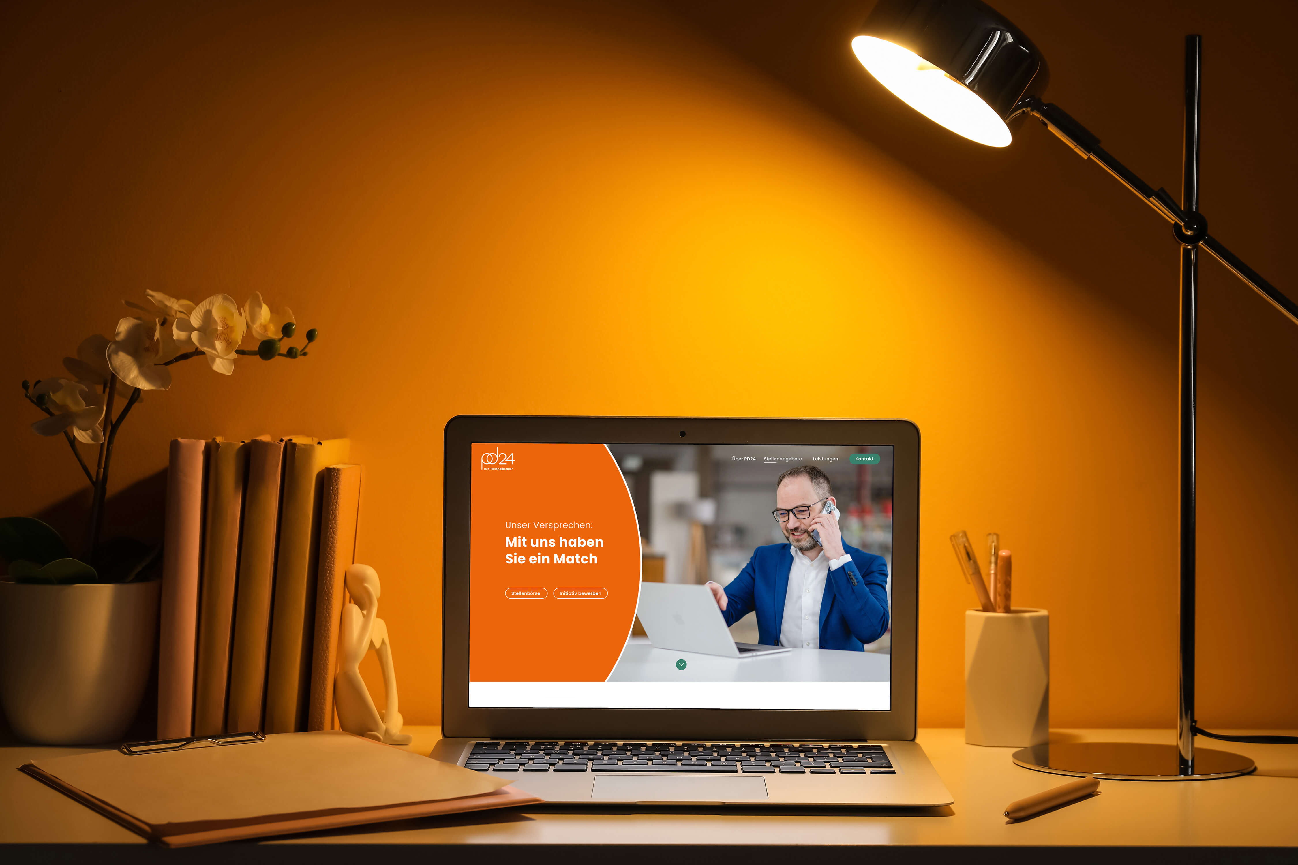 Webseite von Personal Direkt 24