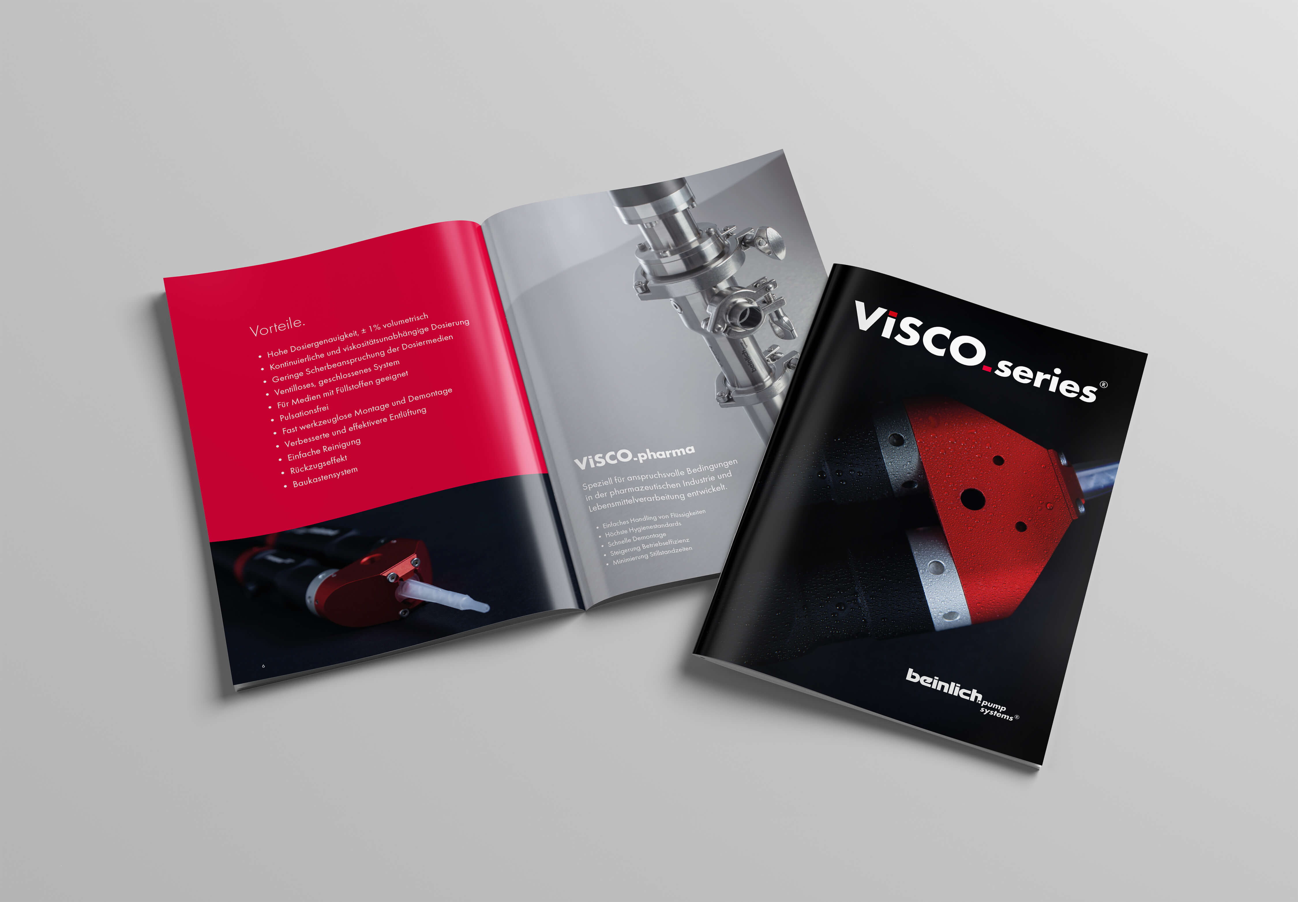 Broschüre zur Produktserie visco.series
