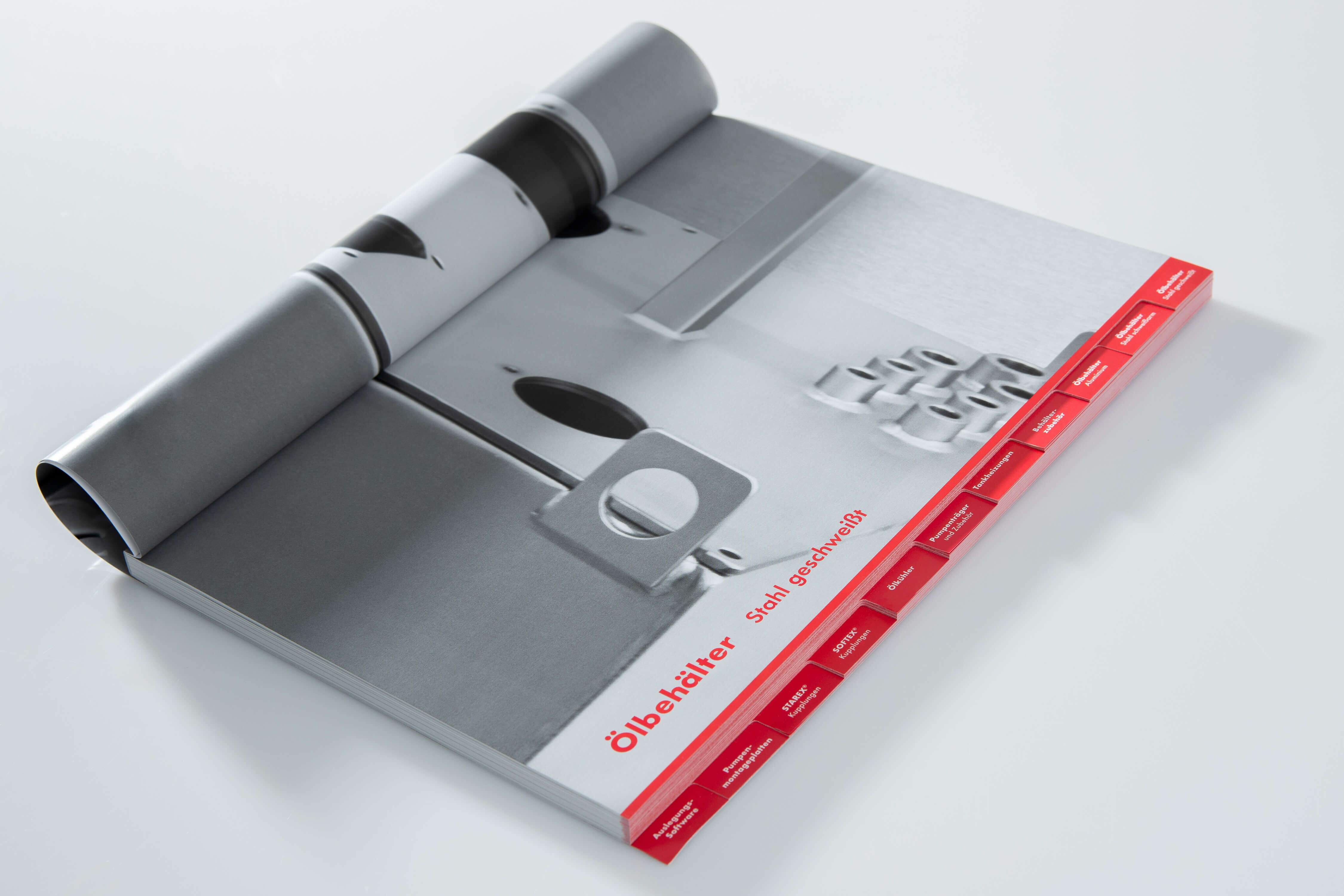 HBE Gesamtkatalog Innenseite mit Register