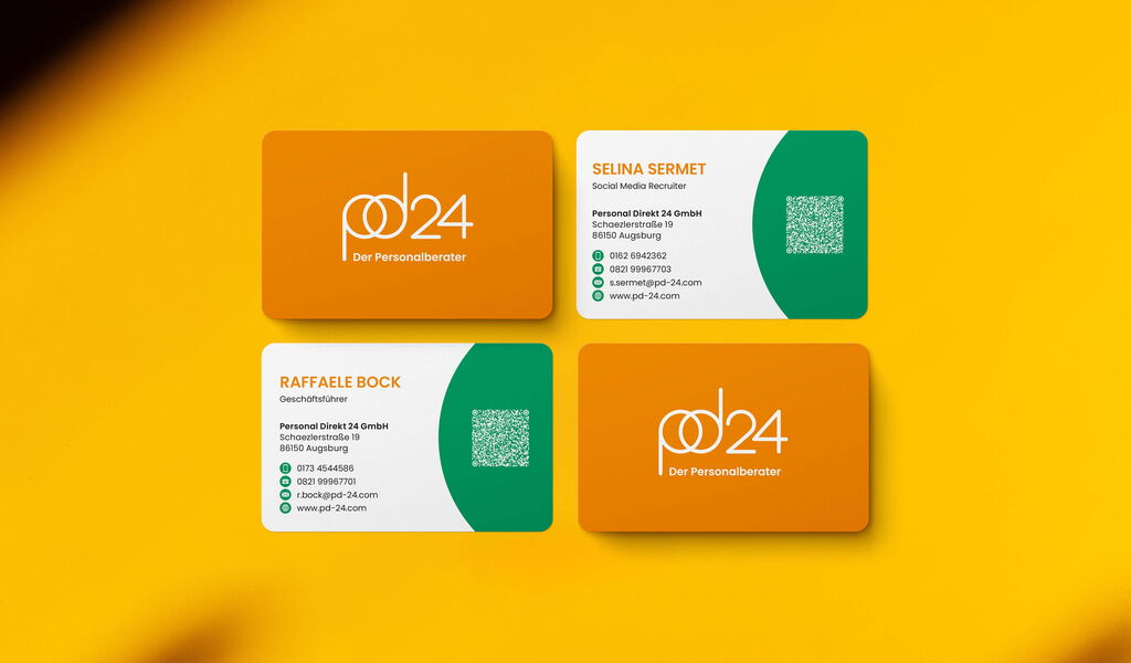 Visitenkarten Personal Direkt 24